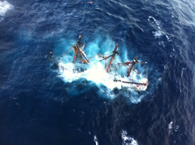 HMS Bounty - Hurricane Sandy